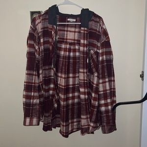 Maurices Hooded flannel